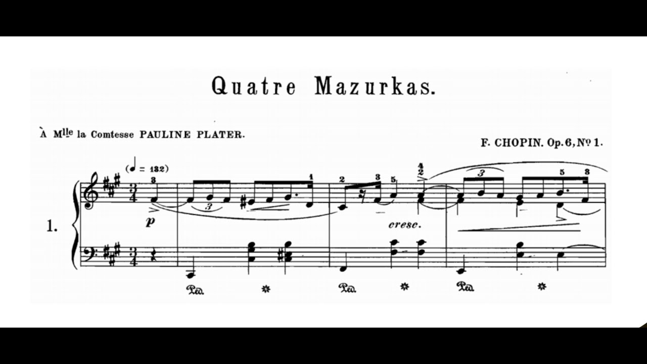 Chopin - Mazurkas Op.6 (Olejniczak)