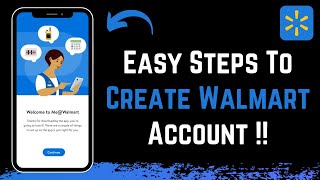 How to Create Walmart Account !