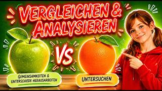 Vergleichen & analysieren | herausarbeiten vs. untersuchen | (Deutsch Klasse 10)