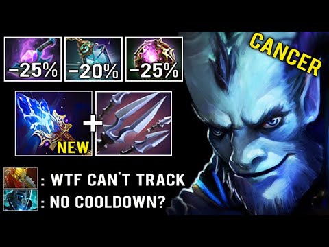 NEW CRAZY CANCER META -80% CD Endless Trick Arcane Blink Riki Most Imba Comeback 7.28 Dota 2