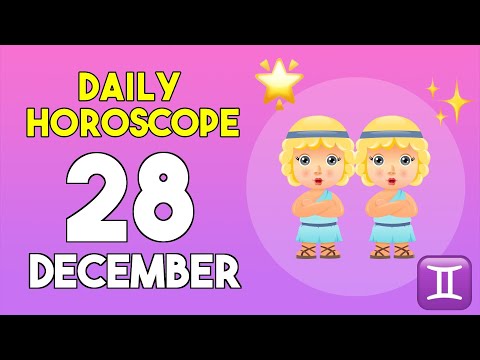 Gemini Horoscope Today December 28 2025 