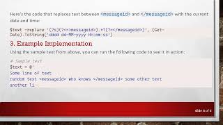 How to Replace Text Between Two Strings With Date and Time in PowerShell