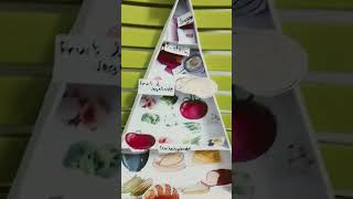 Science project of health pyramid #viral #shorts#science