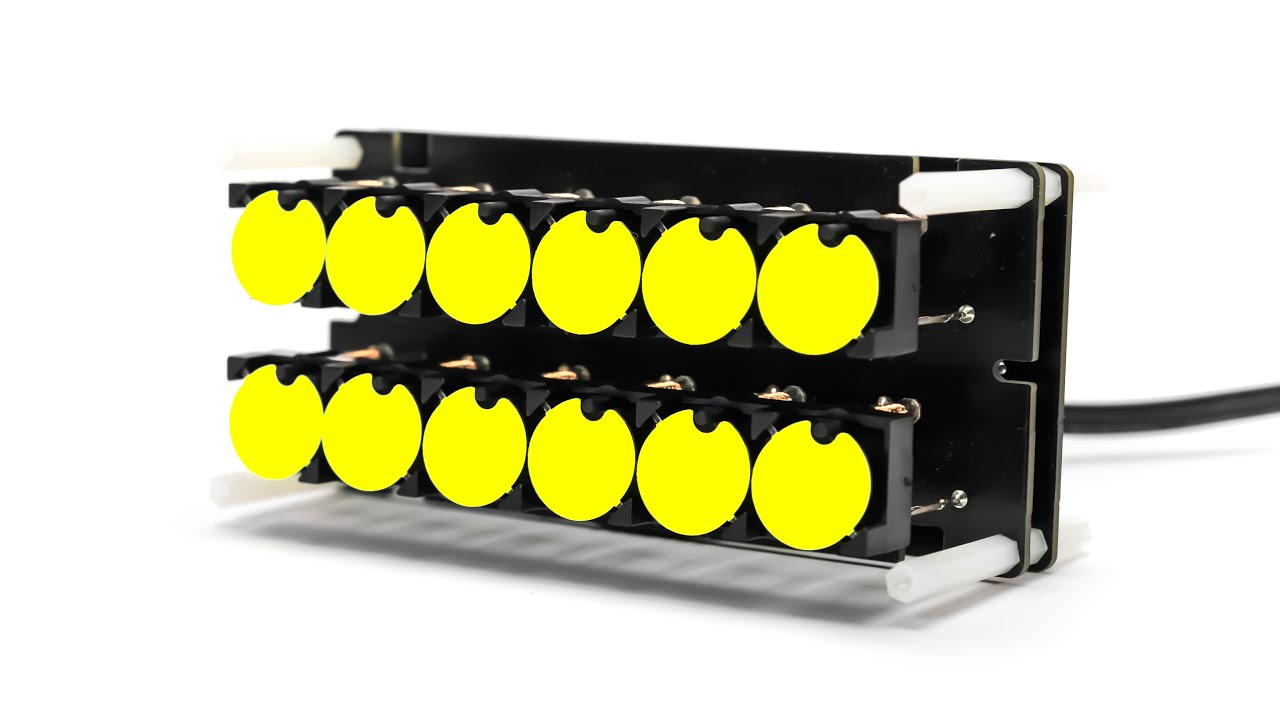 2x6 Flip disc Display & Dedicated Controller