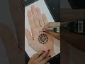 bangle use krke beautiful design banao #simplemehndidesign #viralshort #mehendiartist #mehndi