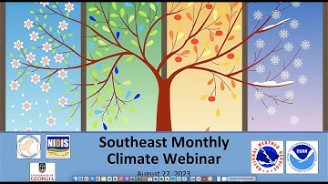 Southeast Monthly Climate Webinar + Future Water Availability and Streamflow Characteristics