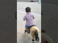Masha Allah Baby Trying Cute Horse Toys Ride Masha Allah Baby Trying Cute Horse Toys Ride