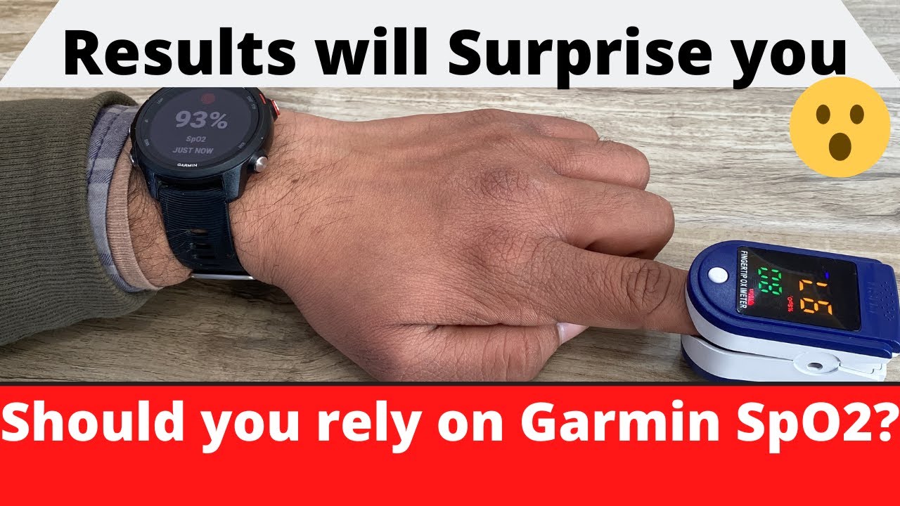 Garmin Forerunner SpO2 Accuracy Test & Pulse Ox Setup - YouTube