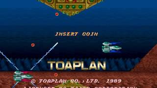 Hellfire (Toaplan 1989)  Attract Mode 60fps