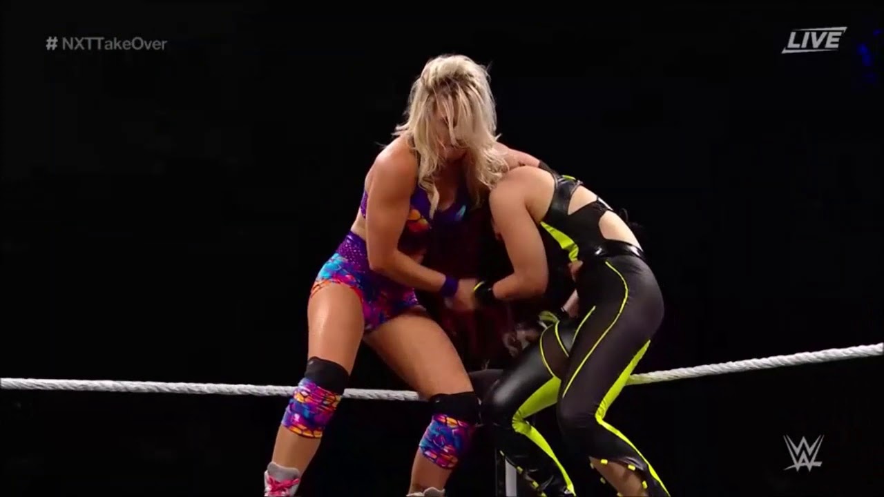 Candice LeRae 2nd Rope Swinging Neckbreaker YouTube