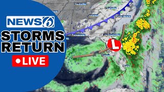 🔴NEWS 6 WEATHER AT 9:30 | Widespread Rain And Storms Remain And In Florida