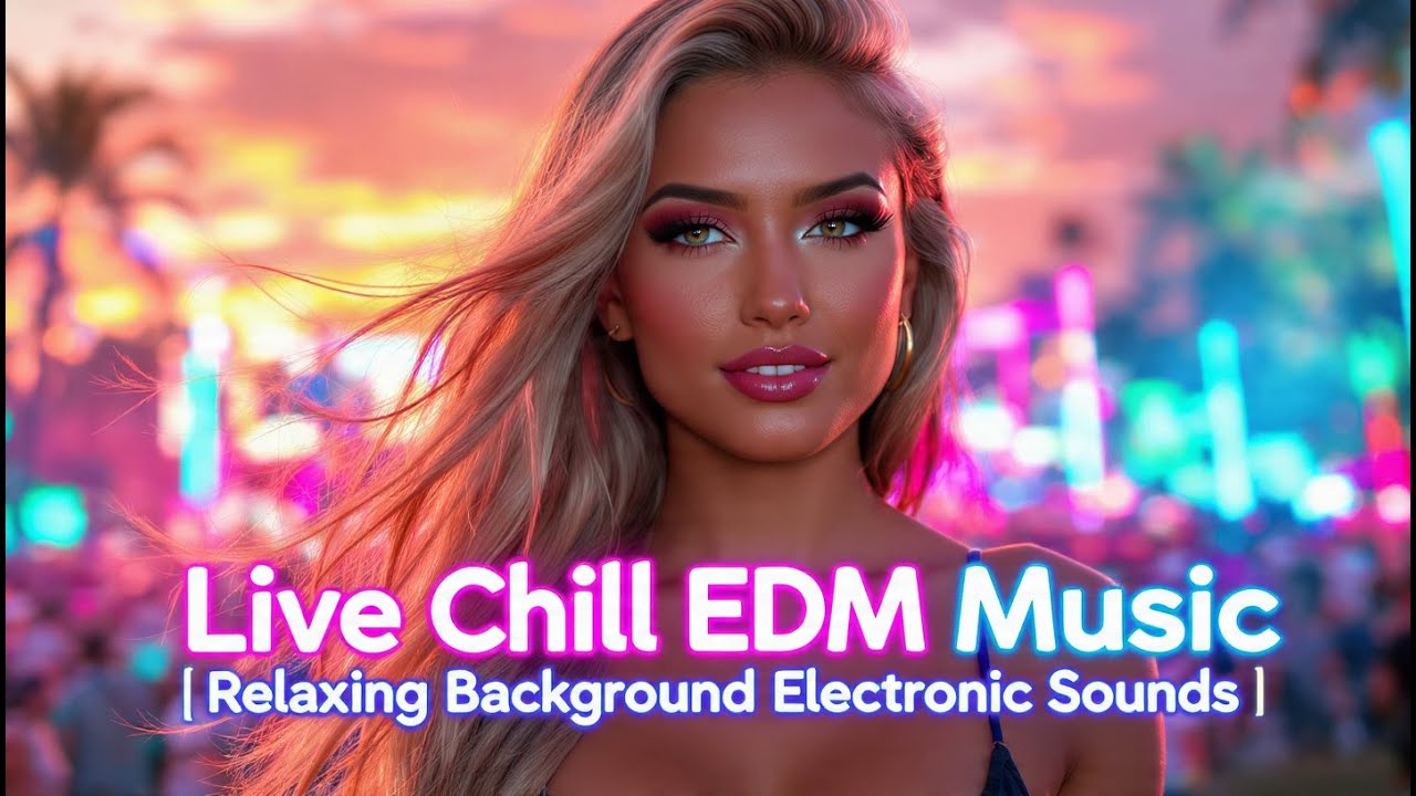 Live Chill EDM Music | Relaxing Background Electronic Sounds