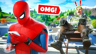 DO WHAT SPIDERMAN SAYS or... DIE! (Fortnite Simon Says)