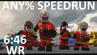 [WR] LEGO The Incredibles Any% Speedrun in 6:46