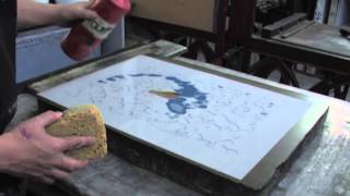 Plate Lithography at Edinburgh Printmakers