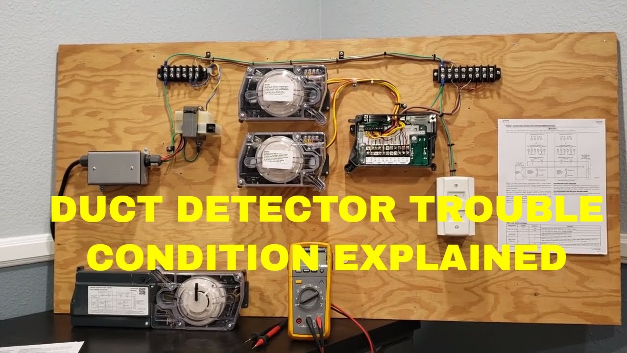 RTU DUCT DETECTOR TROUBLE CONDITION YouTube