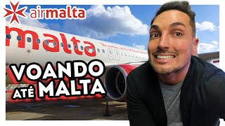 COMO É VOAR com a AIR MALTA na ECONÔMICA? - Estevam Pelo Mundo