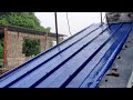 30-Minutes RELAXING RAIN SOUNDS WATER DRIPPING IN GUTTER | HEAVY RAIN SOUNDS IN COUNTRYSIDE