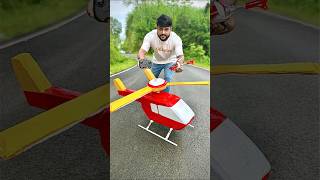 Small Rc Helicopter Vs Big Handmade Remote Control Helicopter😲
