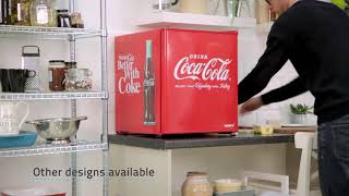 Husky HUS-EL196-HU Coca Cola Mini Fridge