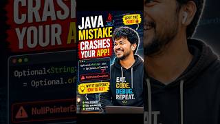 Java Interview Trap: Why Your App Crashes with Optional.of(null)