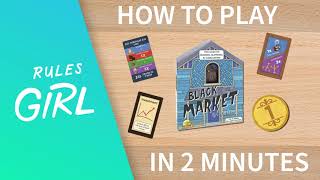 How to Play Black Market Auction House in 2 Minutes - Rules Girl