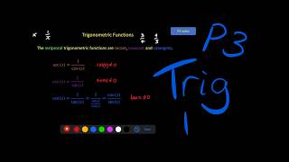 Pure 3 - Trigonometric Functions - Video 1