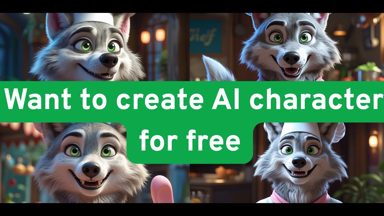 Create Consistent characters Using AI for FREE........... Lets go - YouTube