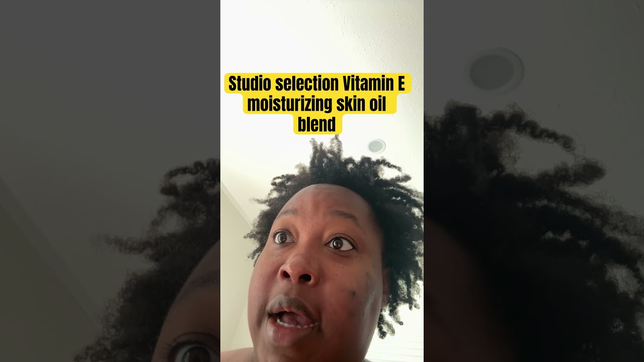 Studio selection Vitamin E moisturizing skin oil blend