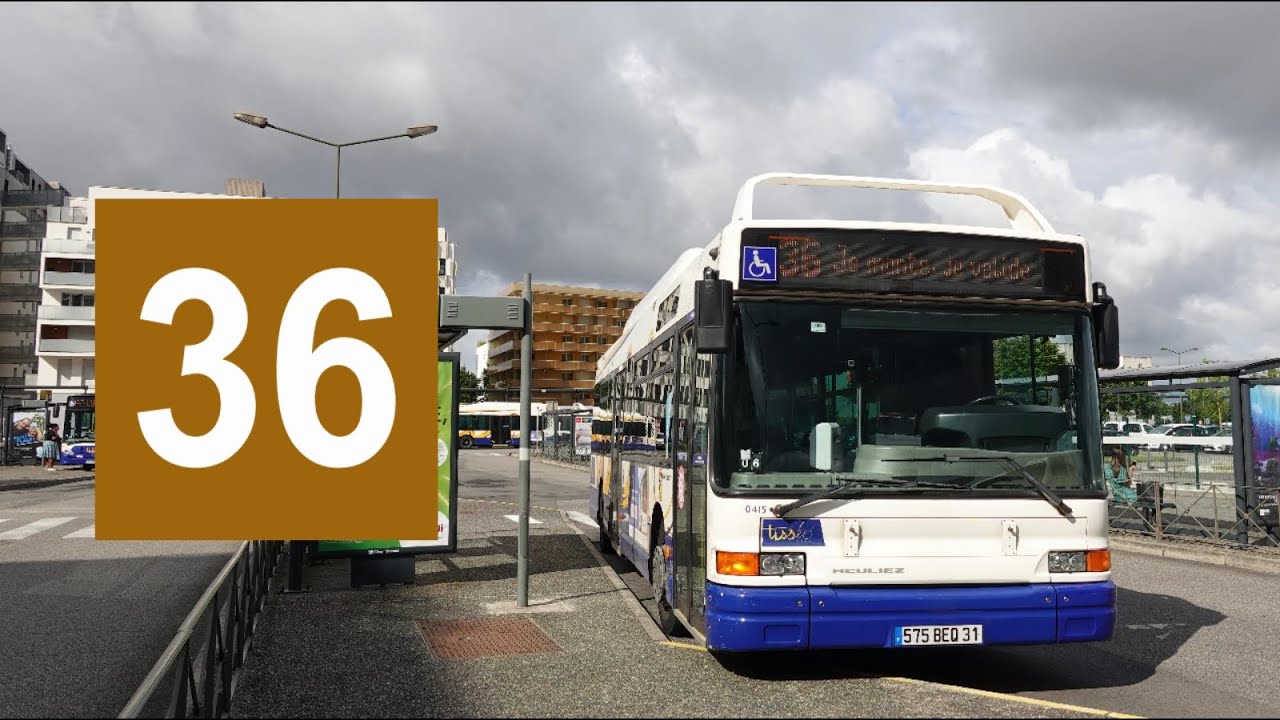 Heuliez GX 317 GNV N°0415 - Ligne 36 entre Borderouge et Roseraie - Réseau Tisséo - Toulouse