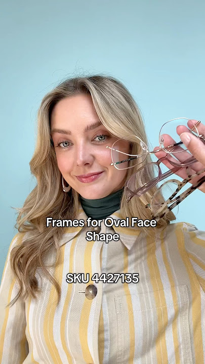 We’re obsessed with these frames! Do your glasses match your face shape? 👓✨ #shortsfeed #eyewear