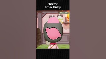 【Miitopia】Making Kirby - Kirby - #Shorts