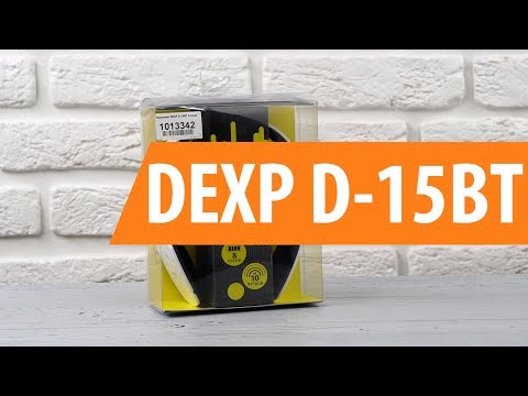 Распаковка DEXP D-15BT