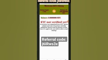 Meetcoin exchange mining + kyc update referral code: #j6iRws3x #mtc #airdrop #core #bitcoin #shorts