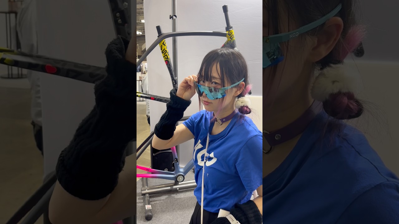 サイクルモード東京2026 貧脚お姉さんのあみさん！！