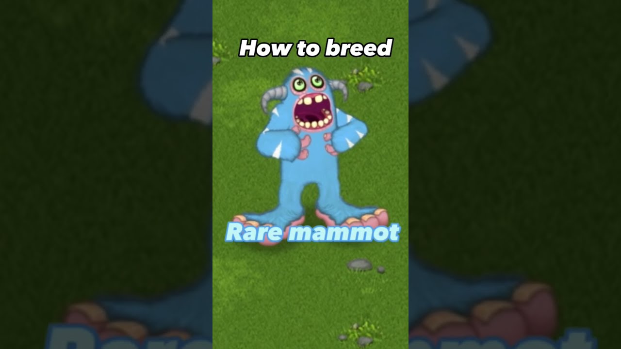 How To Breed Rare Mammot 