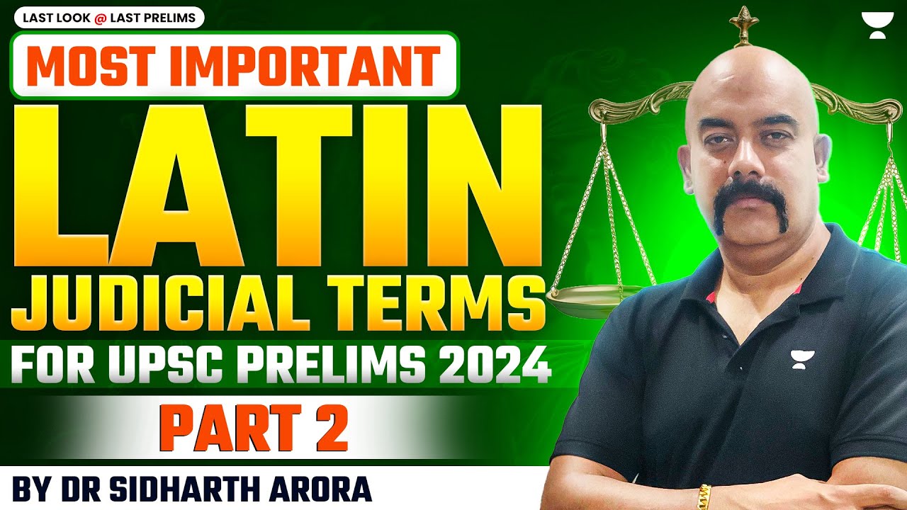 [Polity]🚨Most Important Latin Judicial Terms for UPSC Prelims 2024 ...