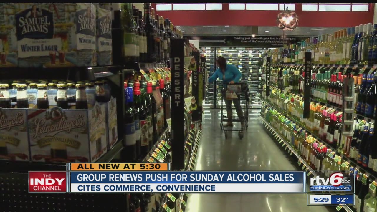 Group launches new campaign to legalize alcohol sales on Sunday in