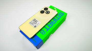 Infinix Smart 8 Unboxing & Hands On | Design, New Setup, 90Hz, 13Mp