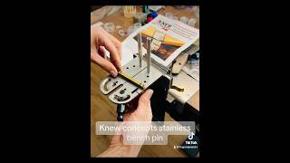 This Knew Concepts Bench Pin fits perfectly onto the GRS mounting plate. #jewelry #knewconcepts This Knew Concepts Bench Pin fits perfectly onto the GRS mounting plate. #jewelry #knewconcepts