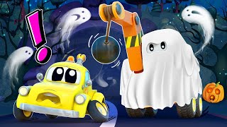 HALLOWEEN FANTASMA tenebroso de HALLOWEEN en el tunel!  | InvenTom La Grua