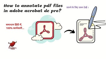 How to annotate pdf files in adobe acrobat dc pro