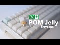 POM Jelly Keycaps by Escape Keyboard | Keycaps Comparison & Typing Sounds