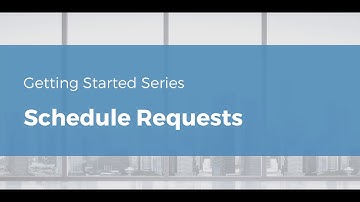 Ximble Scheduling Overview - Schedule Requests Video Tutorial