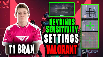 Brax Valorant Settings Sensitivity Keybinds Crosshair and Setup Updated 2021