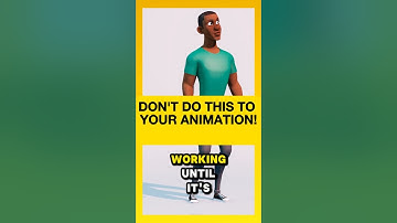 Do this BEFORE you animate!