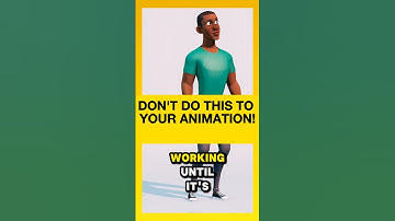 Do this BEFORE you animate!