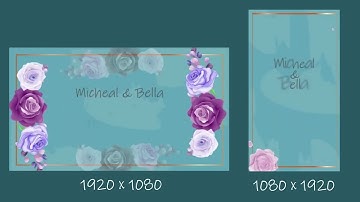 Wedding Invitation After effect File | Full HD 4K  Wedding Video 5