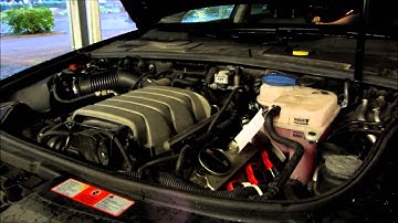 Audi A6 4f 2,4 Starten und Klackern Motor warm b