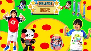 Tag with Ryan WORLD RECORD in one run! No pizza used! All Characters Unlocked All Vehicles screenshot 2